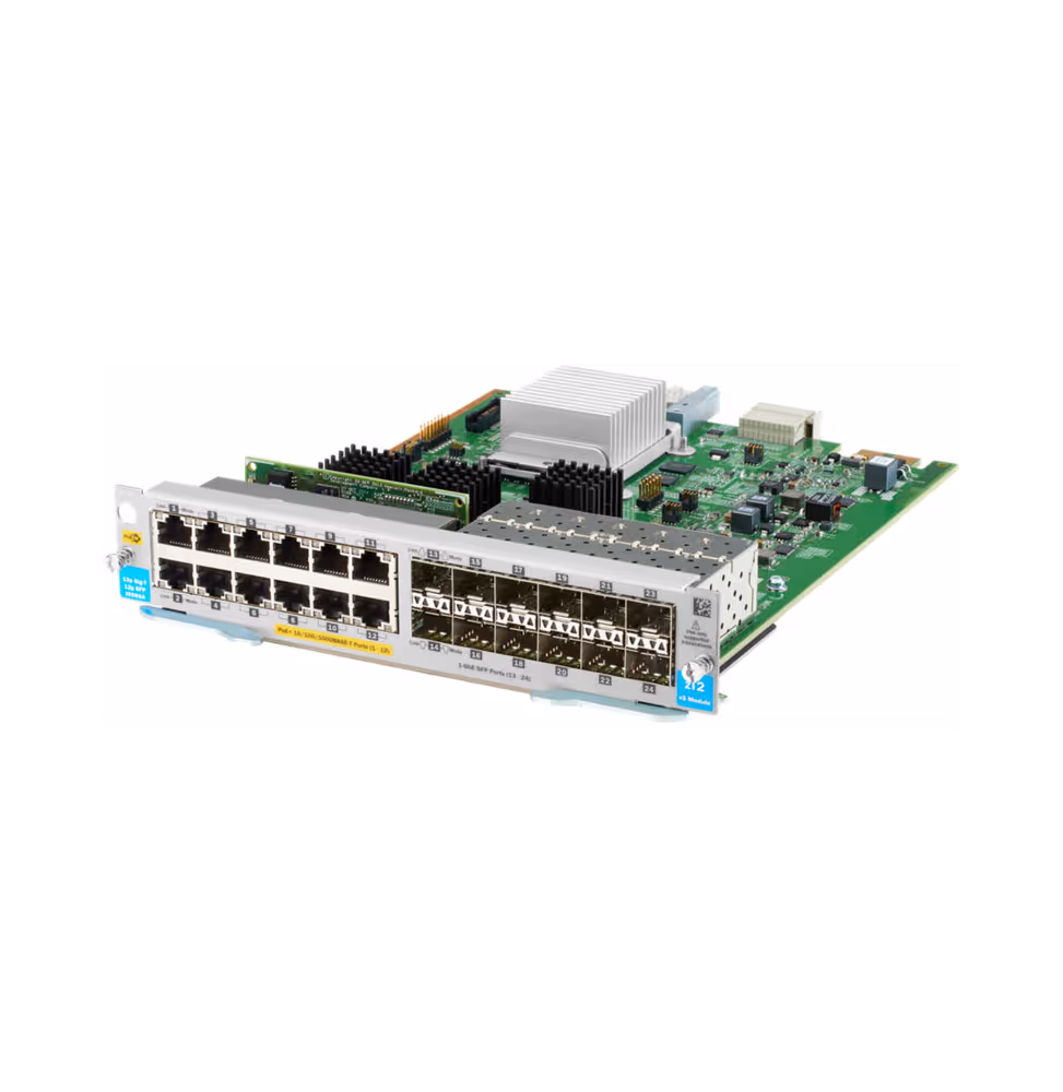 Aruba 12p PoE    12p 1GbE SFP v3 zl2 Mod [J9989A]