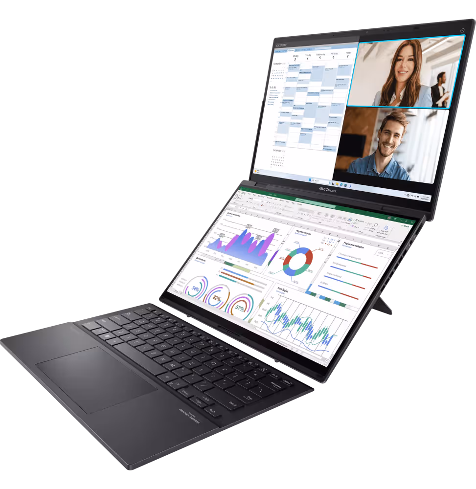 ASUS ZENBOOKUX8406C 14 Old Tch U7 32GB2TB SSDW112Y [90NB14X1-M00J10] - vue 3