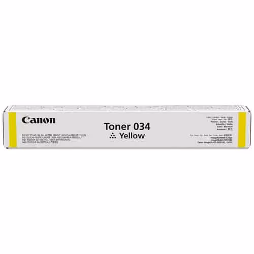 Canon 034 Jaune Toner Original [9451B001AA] [TO108Y]