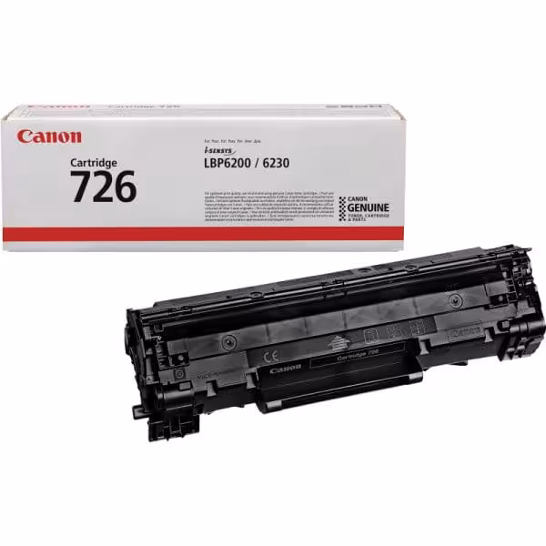 Canon 726 Noir Toner Original [3483B002AA] [TO117]