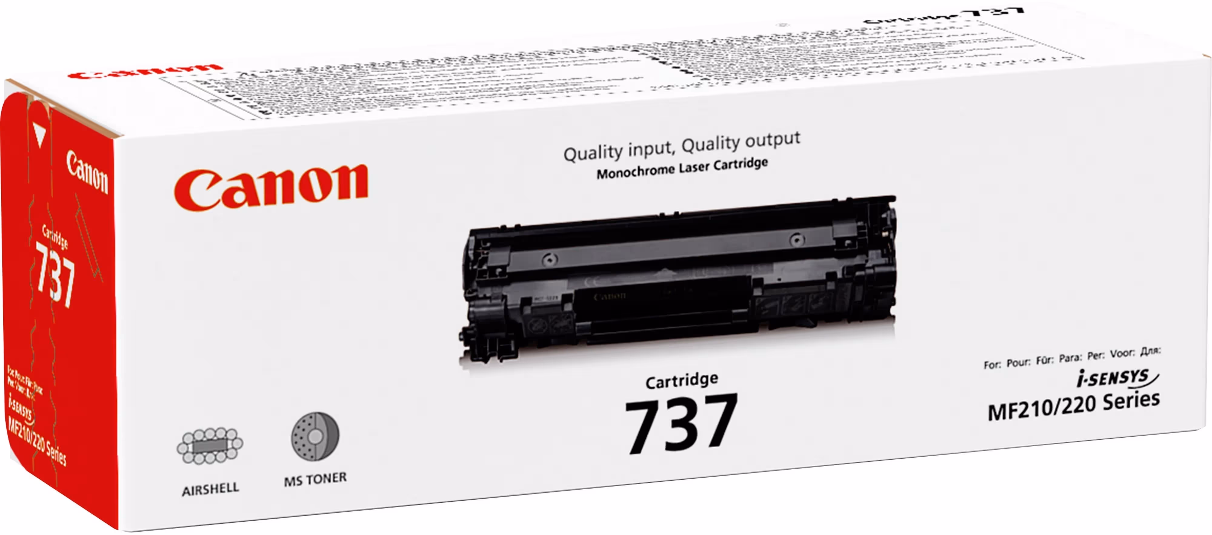 Canon 737 Noir – Toner original [9435B002AA]