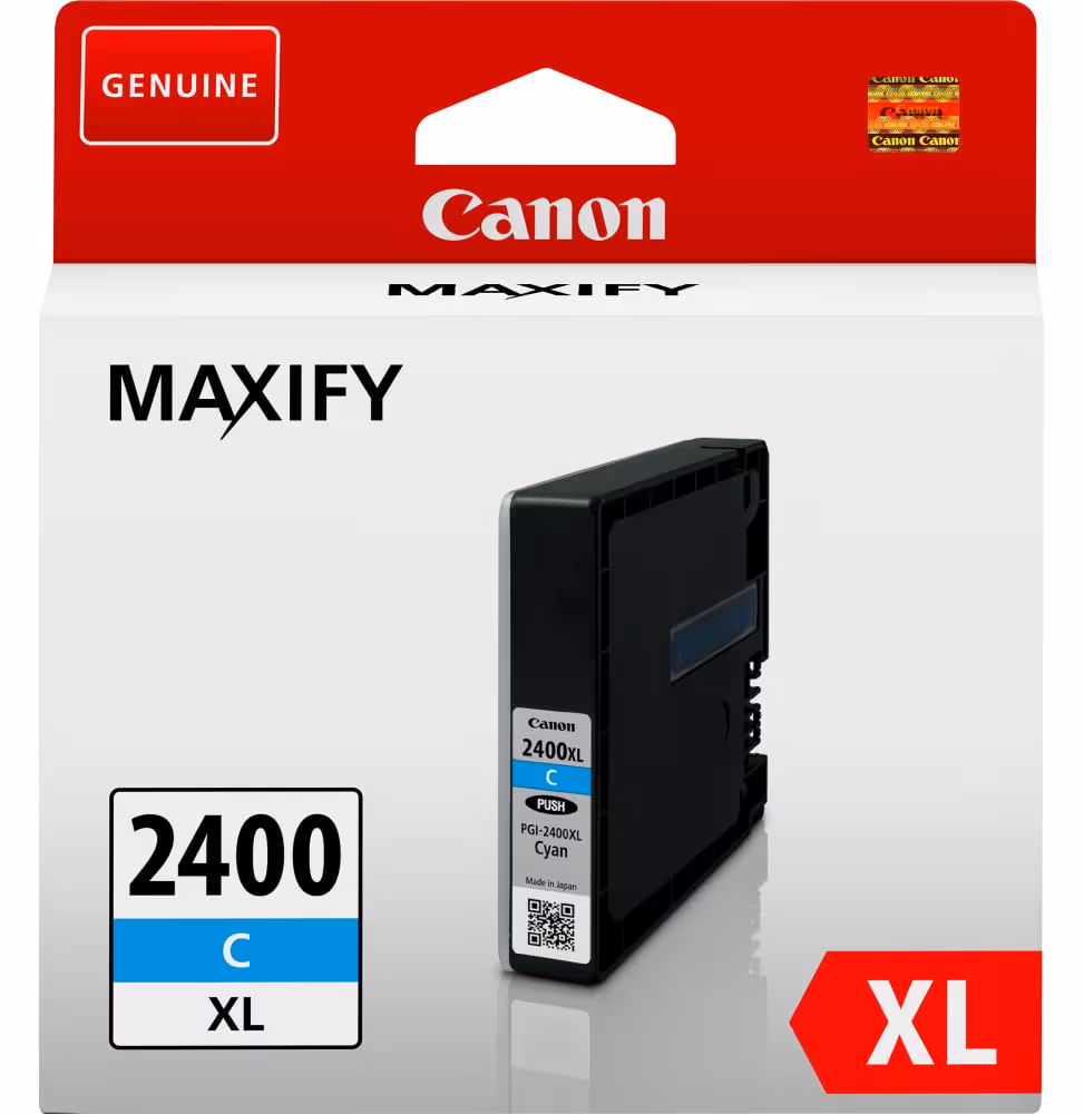 Canon Cartouche PGI-2400XL C [9274B001AA] - vue 3