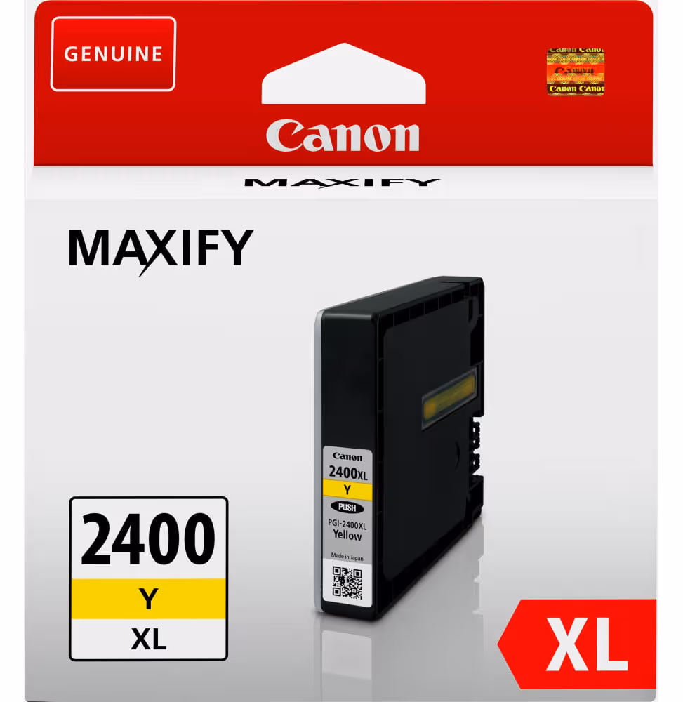 Canon Cartouche PGI-2400XL Y [9276B001AA] - vue 3