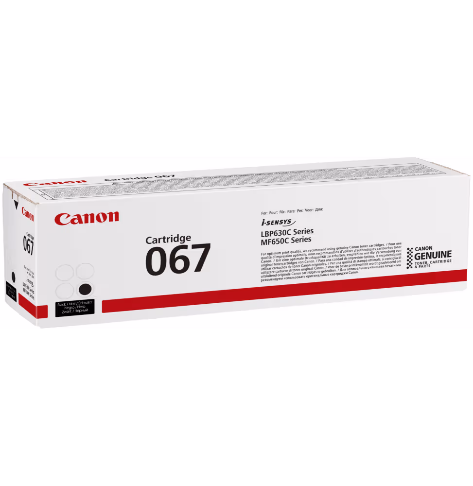 Canon Toner 067 BK [5102C002AA] - vue 2
