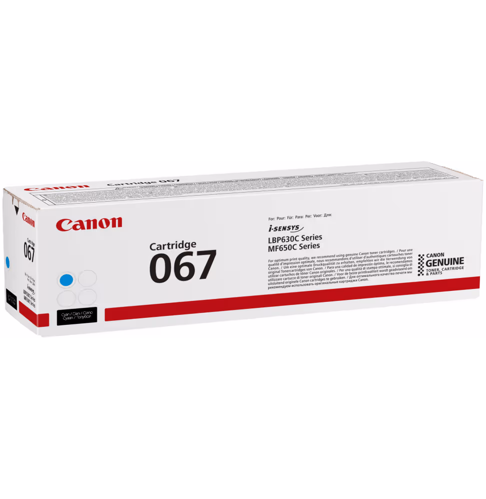 Canon Toner 067 C [5101C002AA] - vue 2