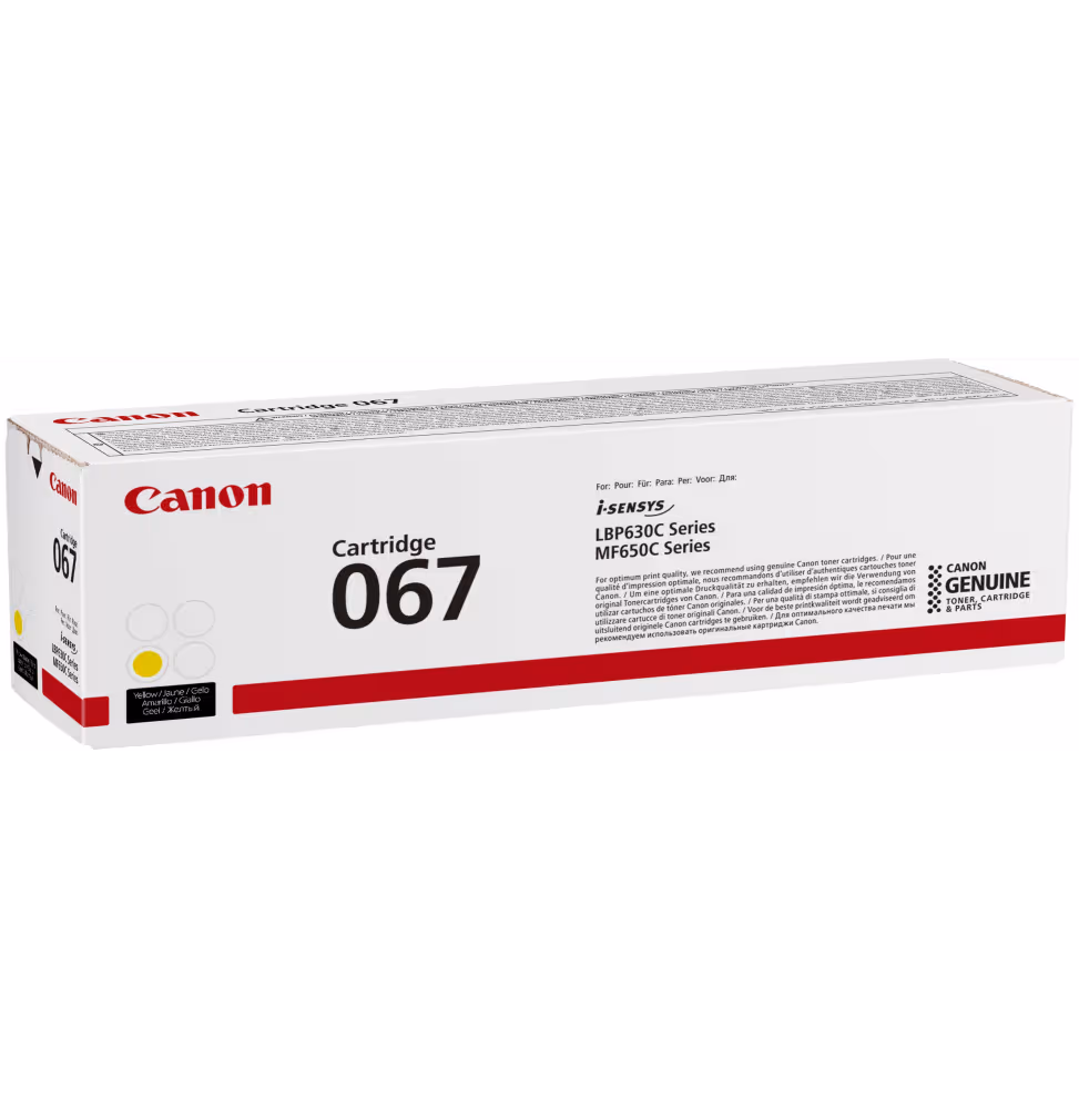 Canon Toner 067 Y [5099C002AA] - vue 2
