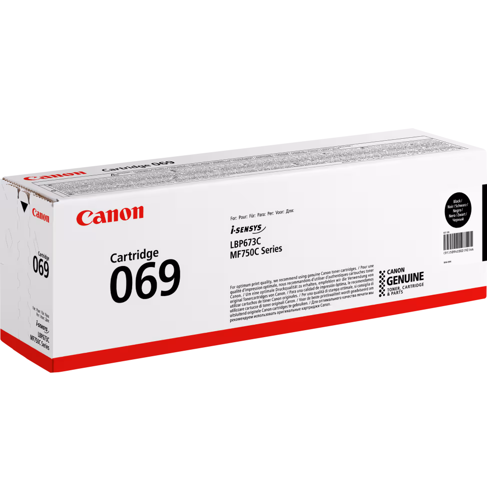 Canon Toner 069 BK [5094C002AA] - vue 3