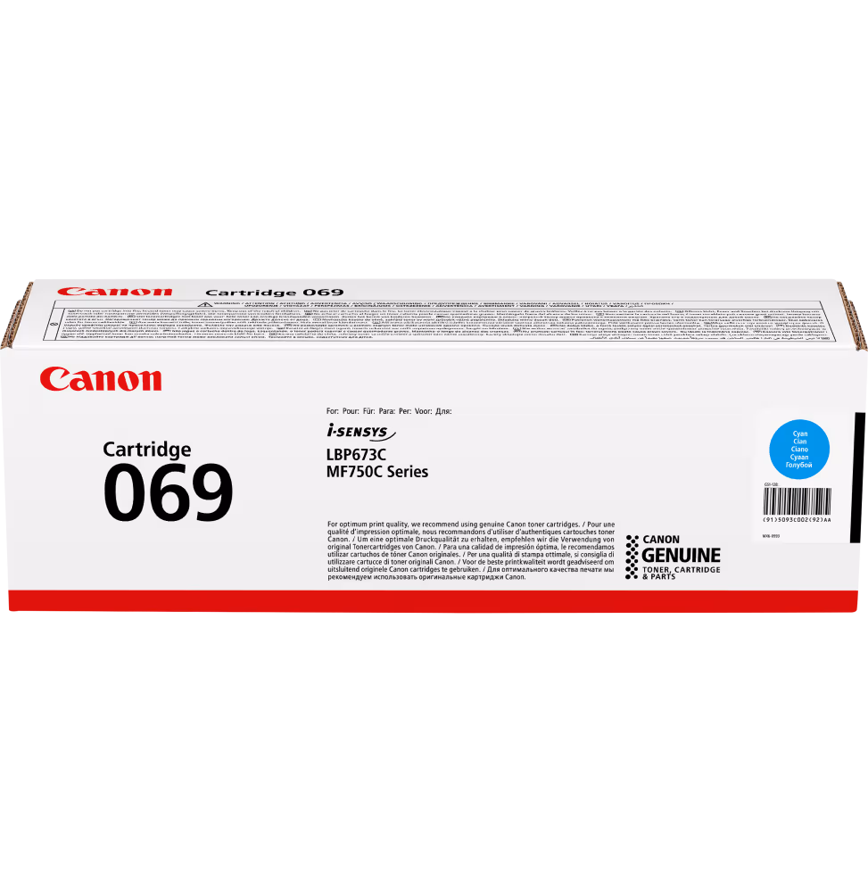 Canon Toner 069 C [5093C002AA]