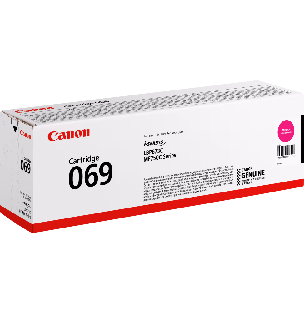 Canon Toner 069 M [5092C002AA] - vue 4