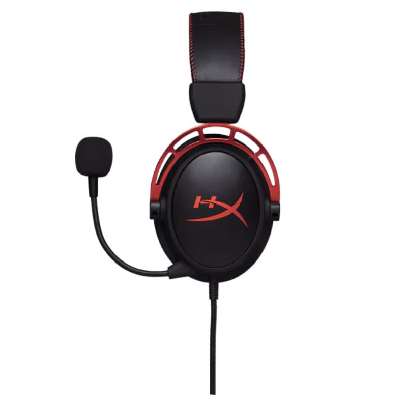 Casque Gamer HyperX Cloud Alpha Red HX-HSCA-RD EM [4P5L1AM-ABB] - vue 2