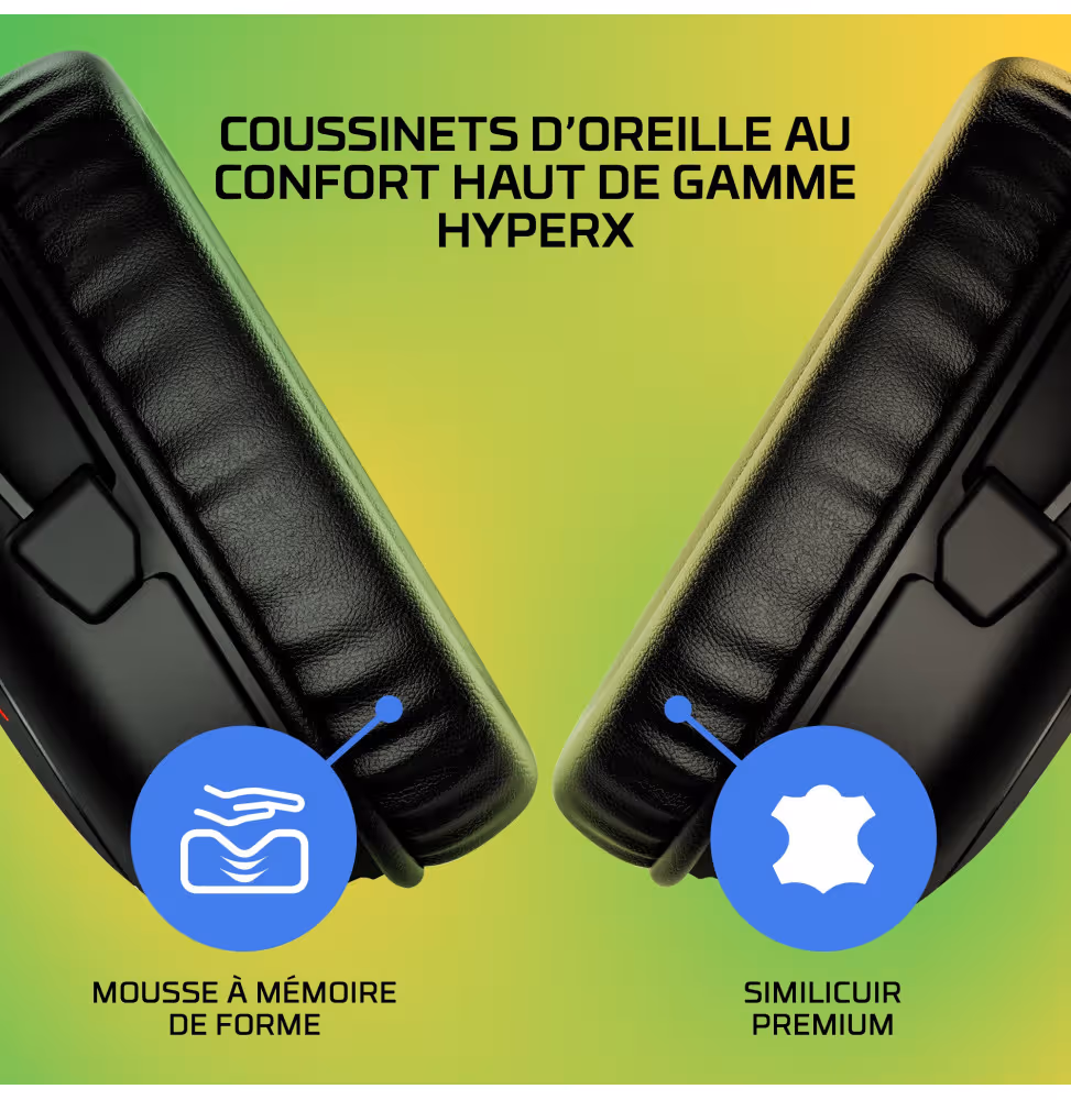 Casque HyperX Cloud II Core sans fil Gamer Headse [6Y2G8AA] - vue 11