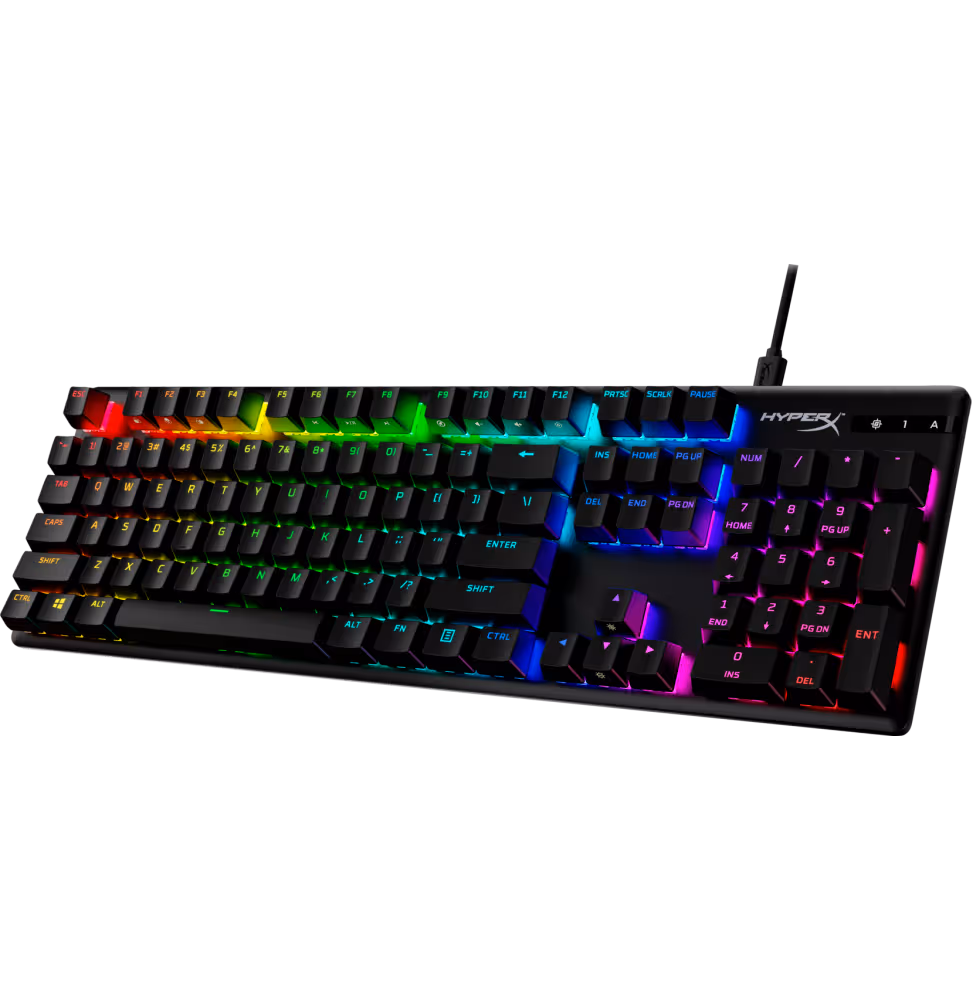 Clavier Gamer HX Alloy Origins Pbt. [639N3AA-ABF] - vue 2