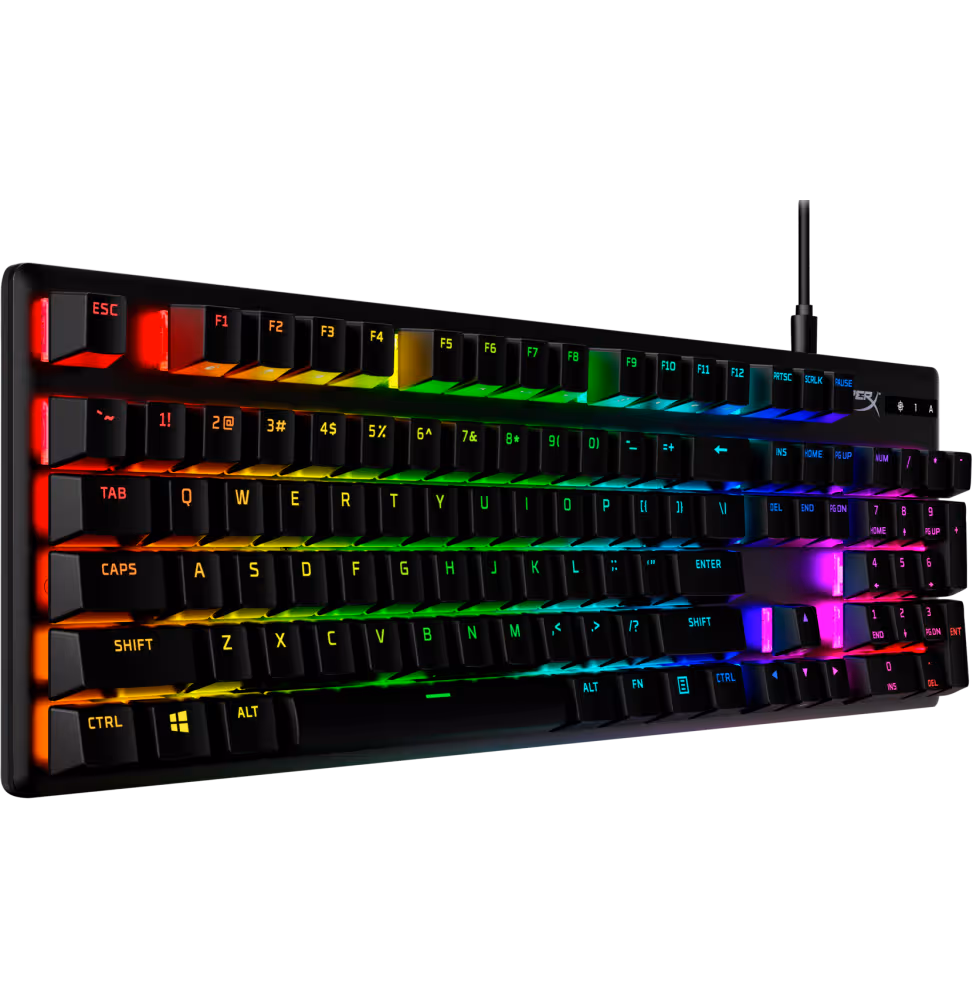 Clavier Gamer HX Alloy Origins Pbt. [639N3AA-ABF] - vue 3