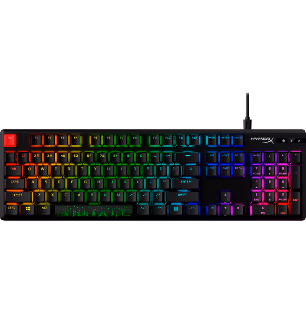 Clavier Gamer HX Alloy Origins Pbt. [639N3AA-ABF] - vue 4