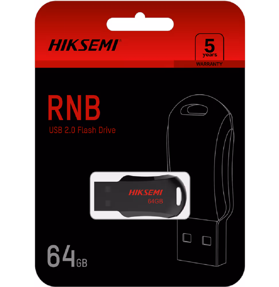 Cle USB Hiksemi 64GB USB 2.0 [HS-USB-M200R-64G] - vue 2