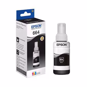 Epson T6641 Noir – Bouteille d’encre original [C13T66414A]