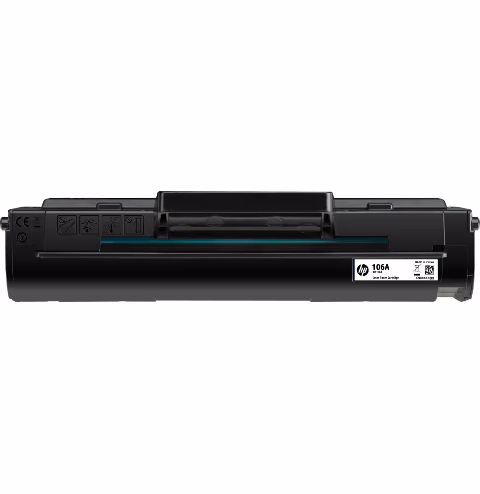 HP 106A Original Noir Laser Cartouche de Toner [W1106A] - vue 3
