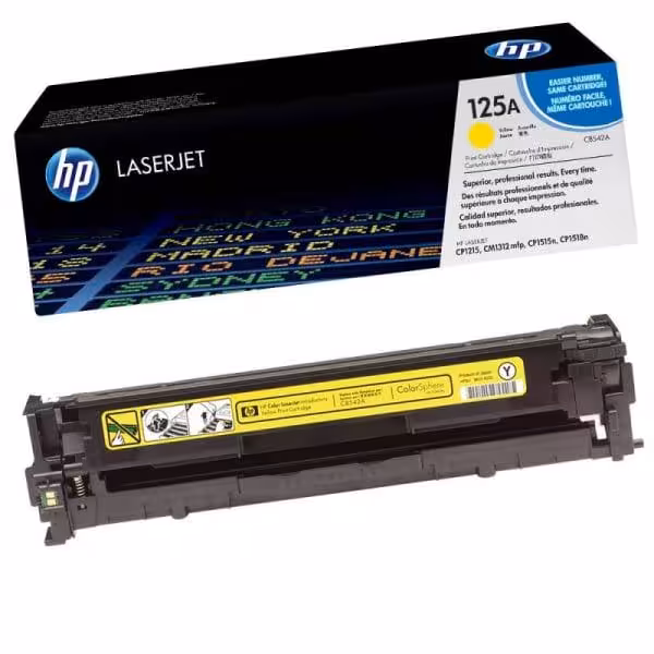 HP 125A Jaune Original Toner LaserJet