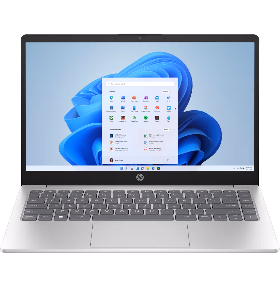 HP 14 U7 16GB 512SSD W11H6 Pls Argent Natural 1Y [C9MR6EA-BH4]