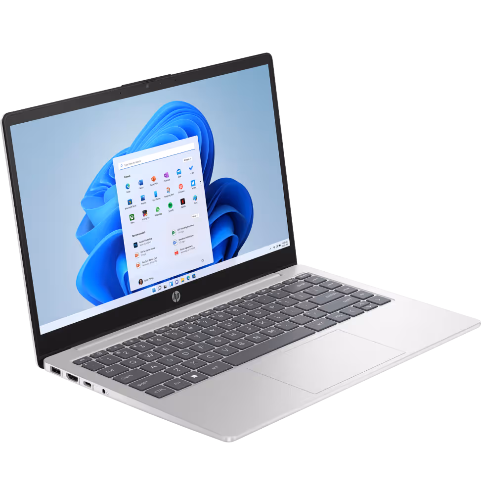 HP 14 U7 16GB 512SSD W11H6 Pls Argent Natural 1Y [C9MR6EA-BH4] - vue 2