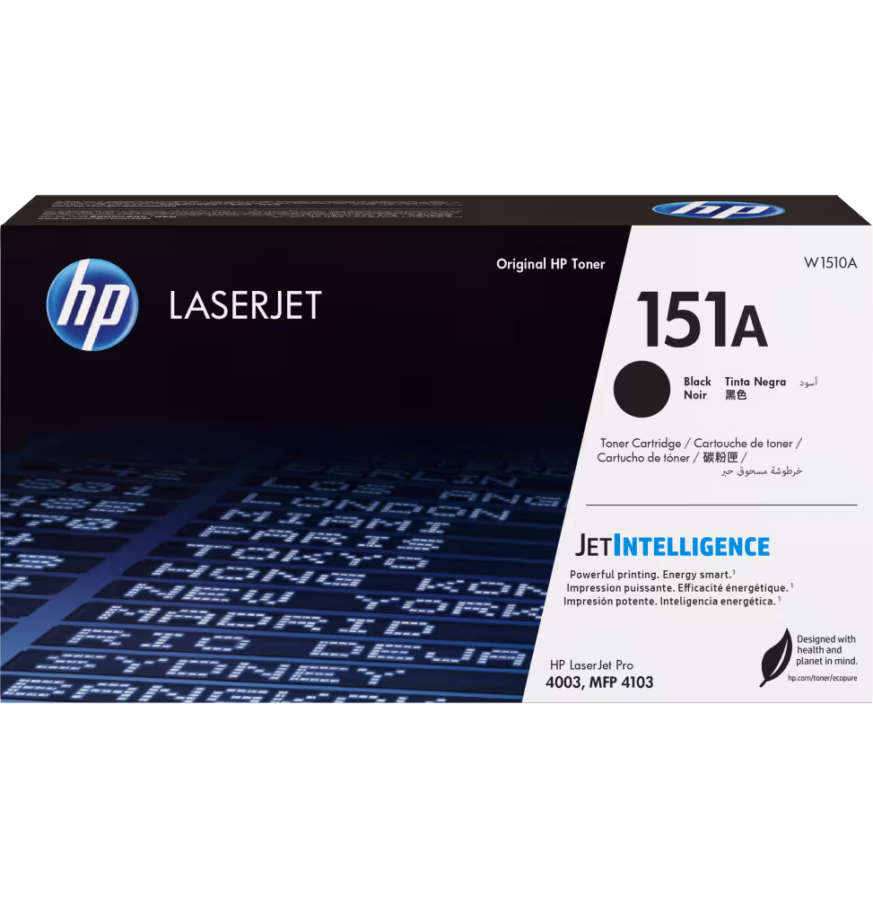 HP 151A Original Noir LaserJet Cartouche de Toner [W1510A]
