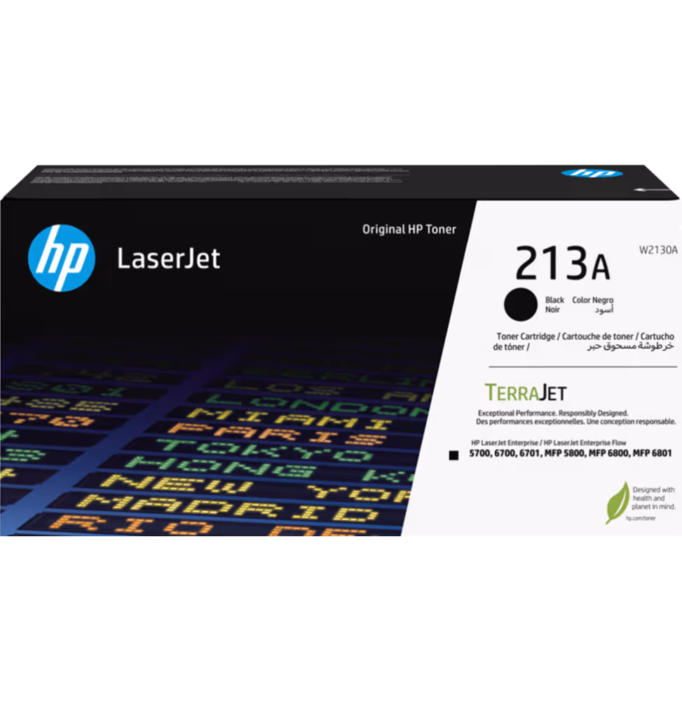 HP 213A Blk Original Toner LaserJet Crtg [W2130A]