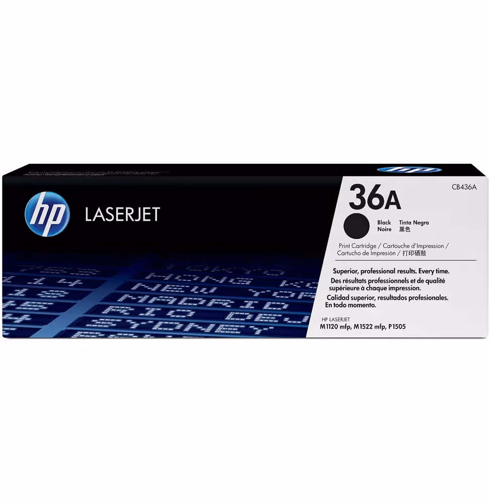 HP 36A Original Noir Toner LaserJet [CB436A]