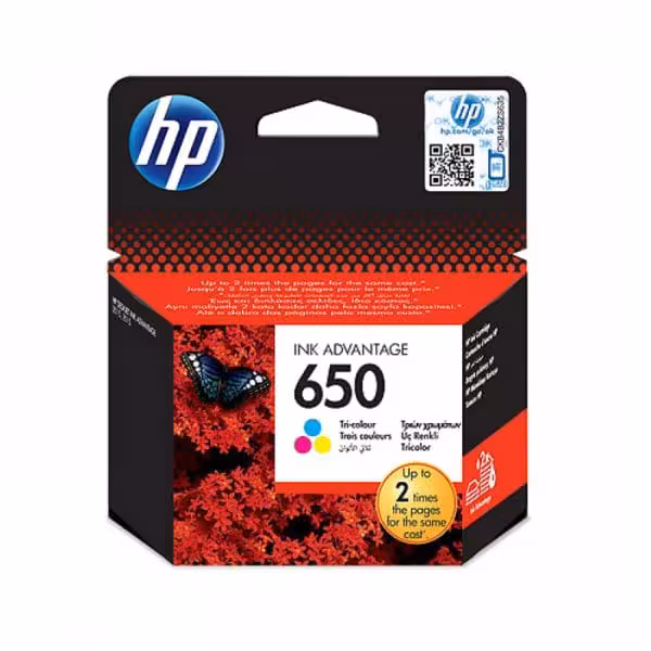 HP 650 Tri-couleur Original Cartouche d'encre [CZ102AE]