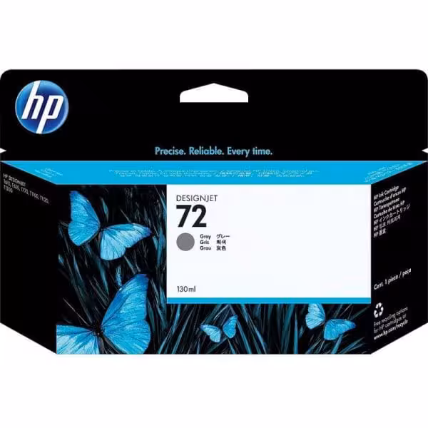 HP 72 Gray Cartouche d’encre d’origine / C9374A [C9374A]