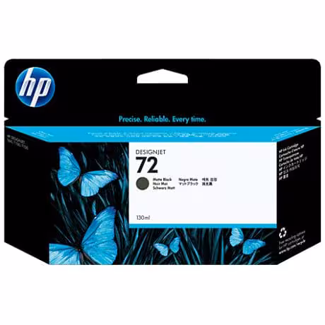 HP 72 Noir Mat Cartouche d’encre d’origine / C9403A [C9403A]