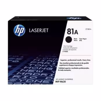 HP 81A Original Noir Toner LaserJet [2970]