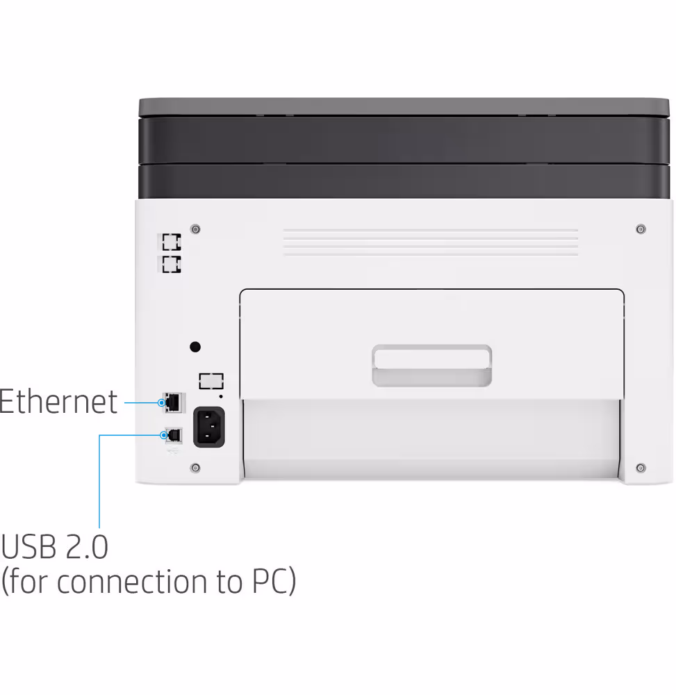 Imprimante Multifonction Laser Couleur HP 178nw [4ZB96A-B19] - vue 14