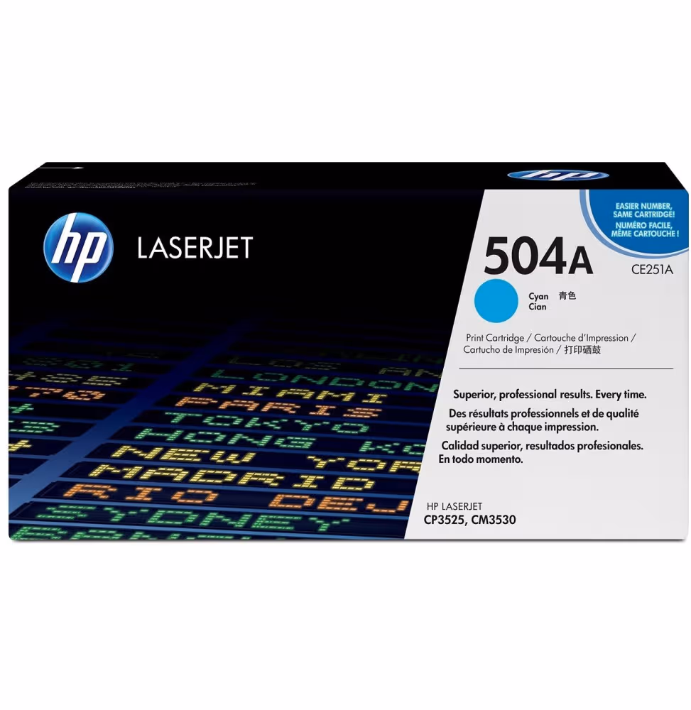 HP Couleur LaserJet CE251A Cyan Cartouche d'impression [CE251A]