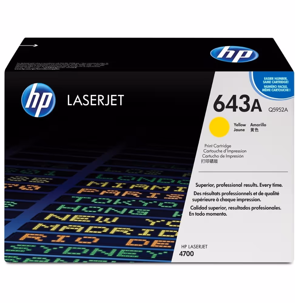 HP Couleur LaserJet Q5952A Jaune Cartouche d'impression [Q5952A]