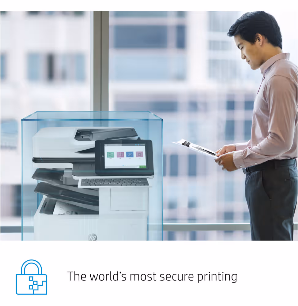 Imprimante Laser Monochrome HP LaserJet Enterprise M611dn [7PS84A-B19] - vue 5