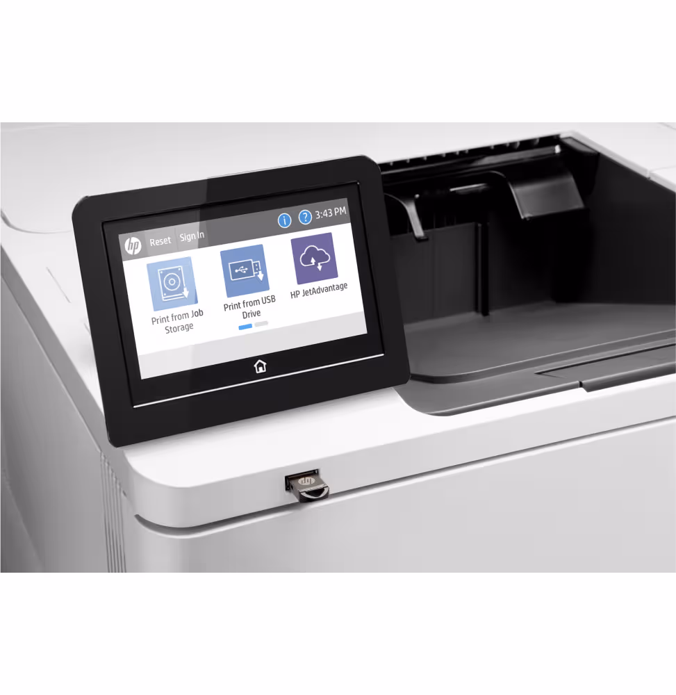Imprimante Laser Monochrome HP LaserJet Enterprise M612dn [7PS86A-B19] - vue 4