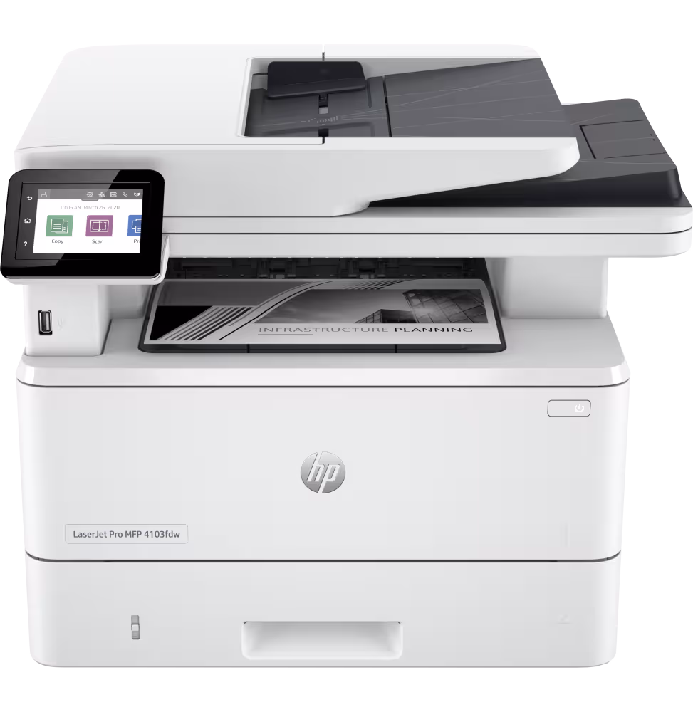 Imprimante Multifonction Laser Monochrome HP LaserJet Pro 4103fdw [2Z629A-B19]