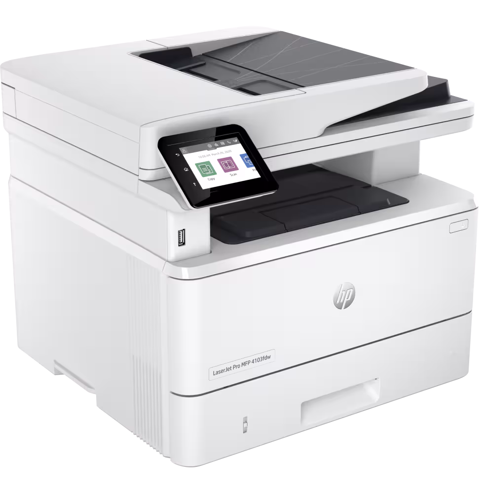 Imprimante Multifonction Laser Monochrome HP LaserJet Pro 4103fdw [2Z629A-B19] - vue 2