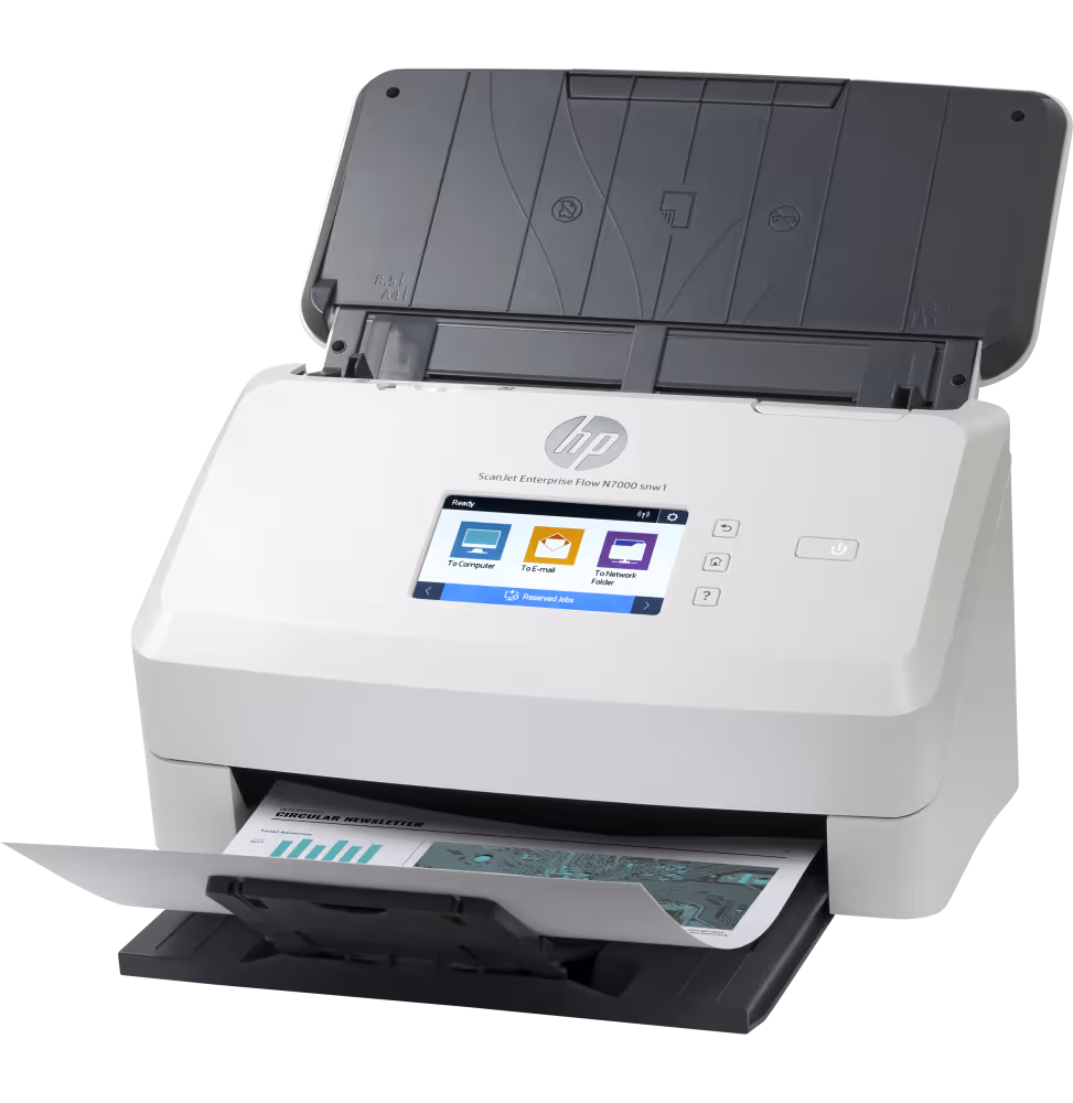 Scanner HP ScanJet Enterprise Flow N7000 snw1 [6FW10A-B19] - vue 3