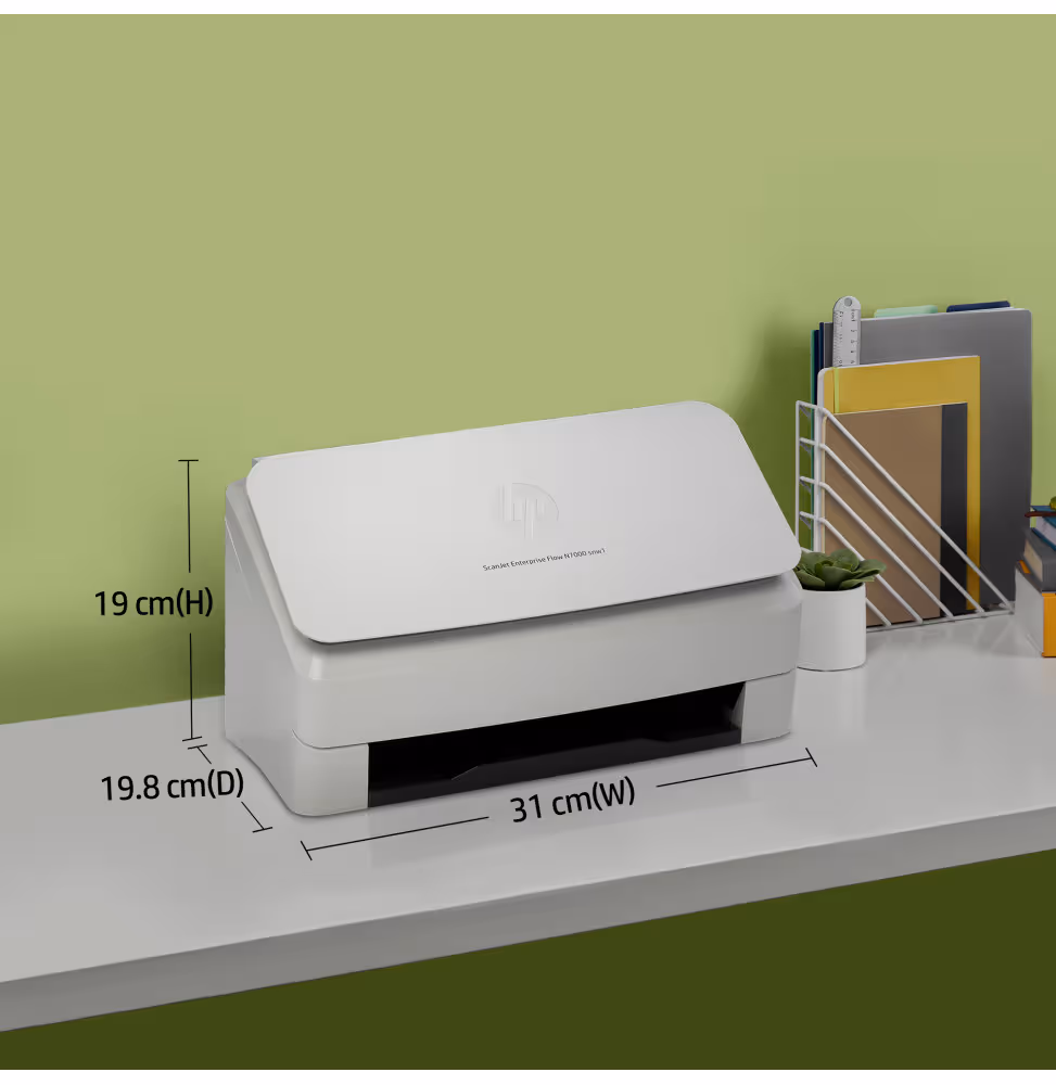 Scanner HP ScanJet Enterprise Flow N7000 snw1 [6FW10A-B19] - vue 6