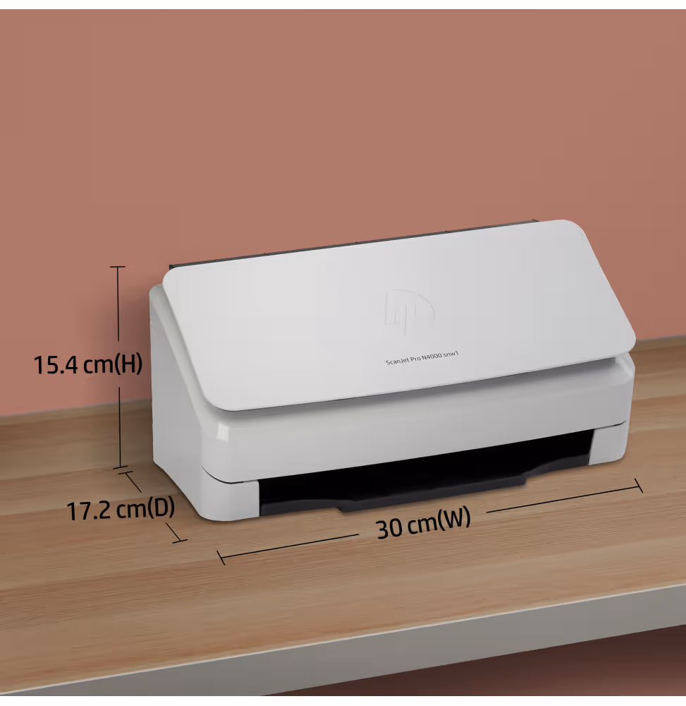 Scanner HP ScanJet Pro N4000 snw1 [6FW08A-B19] - vue 10