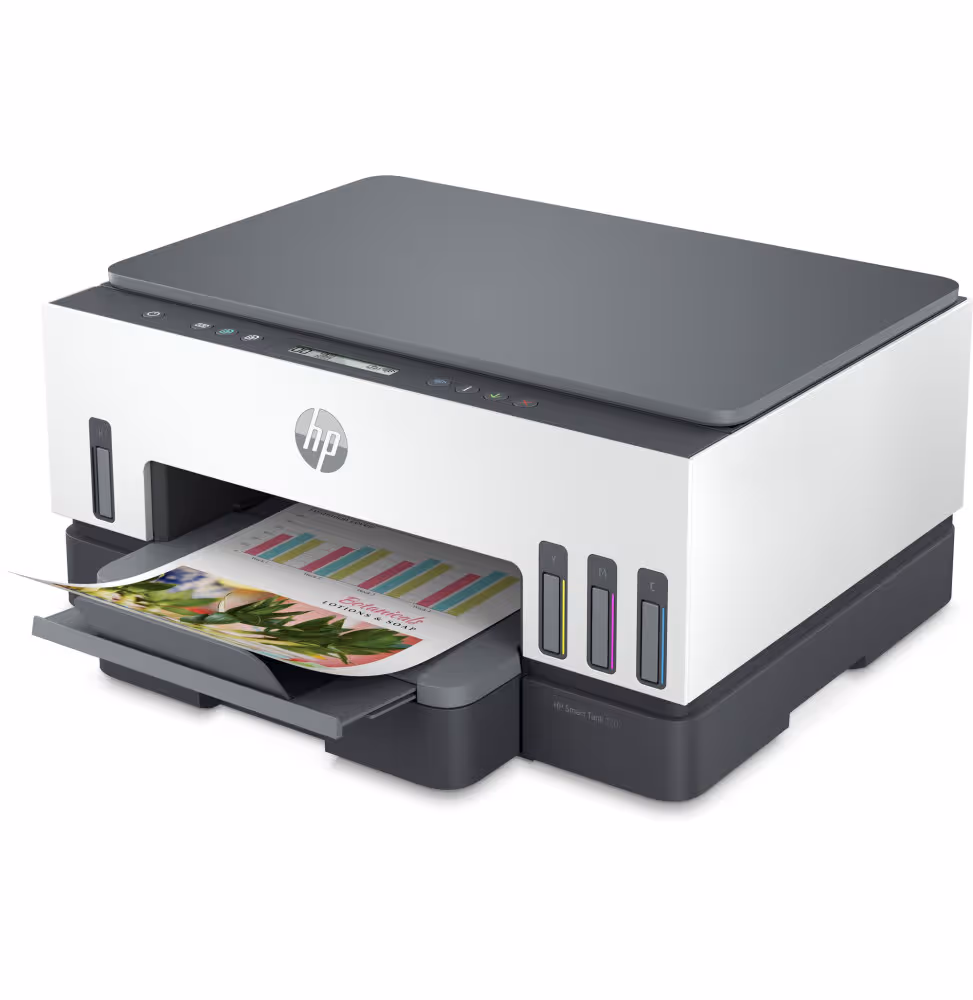 HP Smart Réservoir 720 Imprimante multifonction à réservoirs rechargeables [6UU46A-BEW] - vue 4