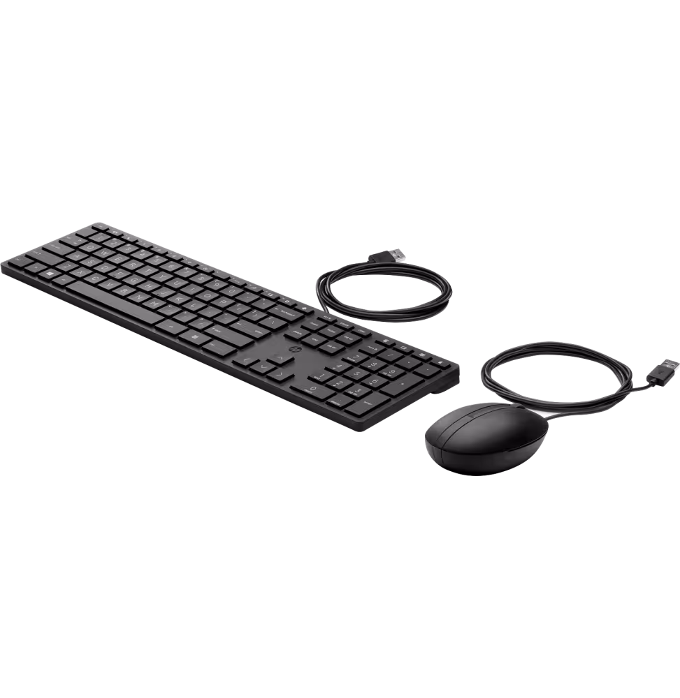 HP Filaire PC de Bureau 320MK Souris and Clavier Nwafr [9SR36AA-ABF] - vue 2