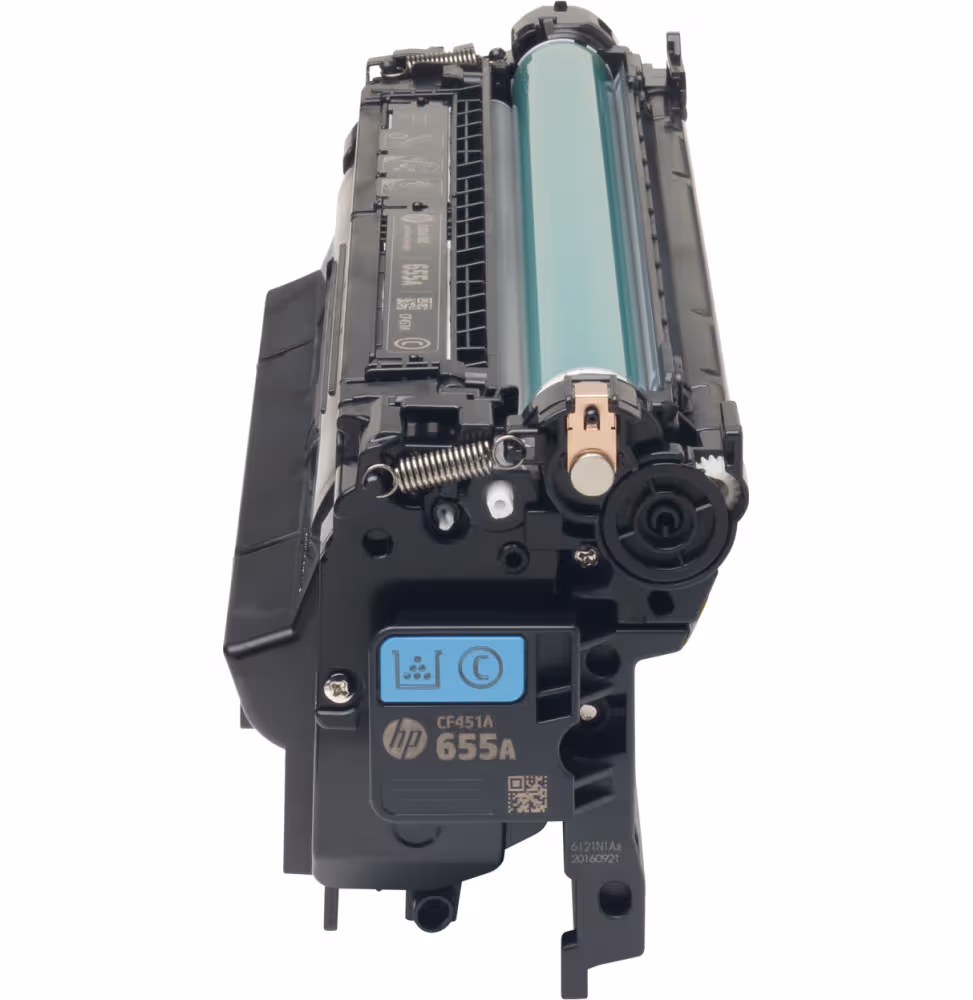 HP655ACyanOriginalLaserJetTonerCartridge CF451A [CF451A] - vue 2