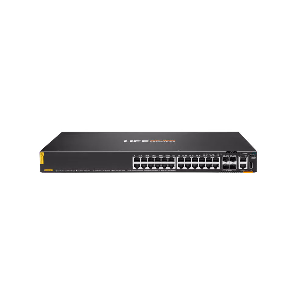 HPE Aruba CX 6200F 24G Class4 PoE 4SFP  370W [JL725B]