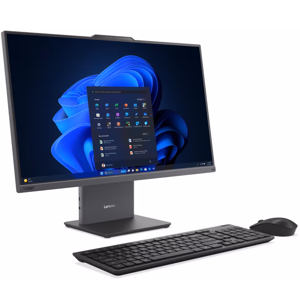 Lenovo Multifonction Neo 55a-24 23.8  R7 16GB 512 SSD DOS 3Y [13F9000VFM] - vue 2