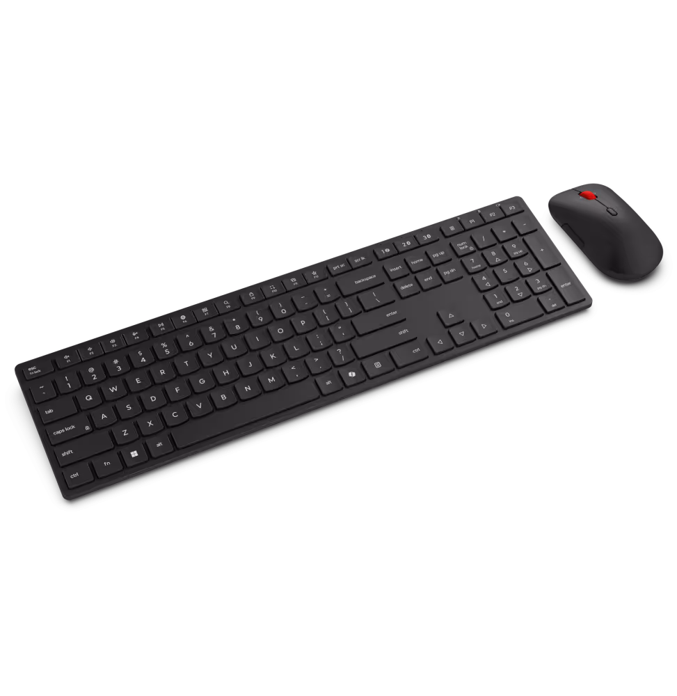 Lenovo Pack sans fil Multi-ModePro Keybord Souris [4X31S04821] - vue 4