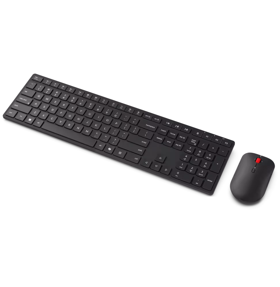 Lenovo Pack sans fil Multi-ModePro Keybord Souris [4X31S04821] - vue 5