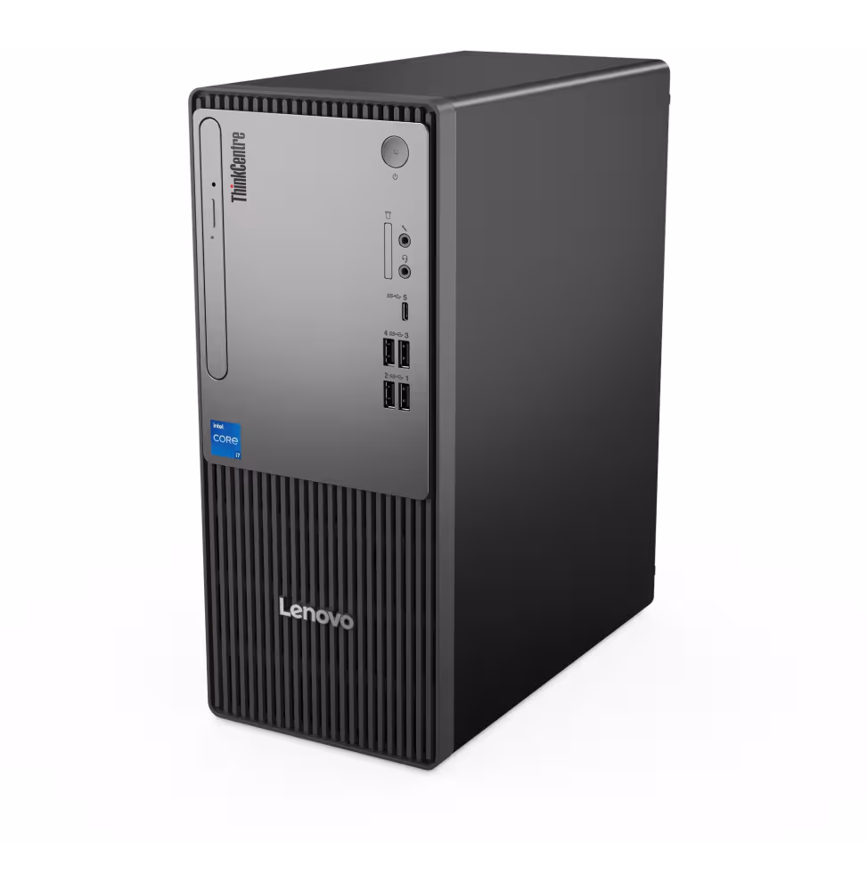 Lenovo PC de Bureau Tower Neo 50t I5 8GB 512GB SSD DOS [12UD00BYFM] - vue 3