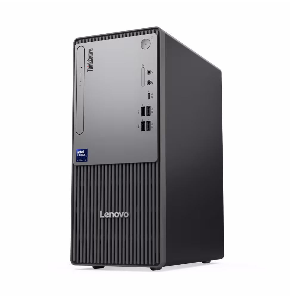 Lenovo PC de Bureau Tower Neo 50t U5 8G 512GB DOS 3Y [13BD002WFM] - vue 3